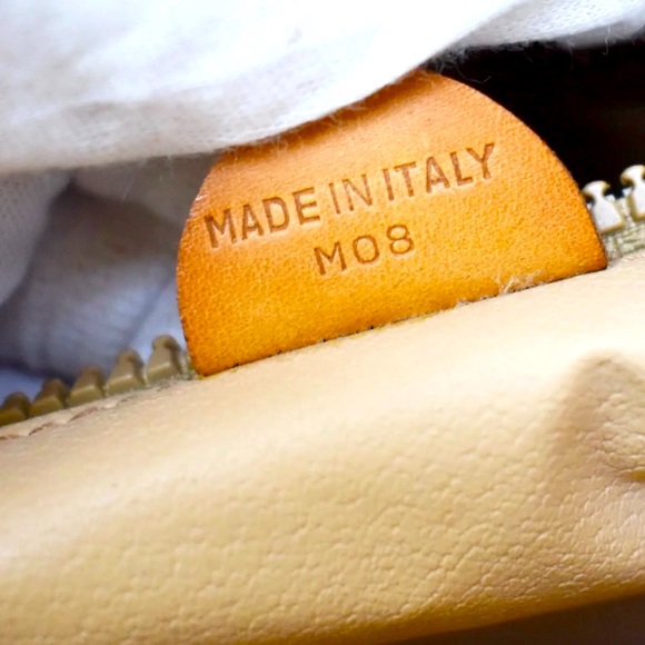 CELINE Logo Macadam Pattern Briefcase Hand Bag PVC Leather Brown made in Italy - Picture 13 of 14